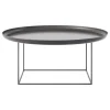 NORR11 Duke coffee table, 90 cm, earth black