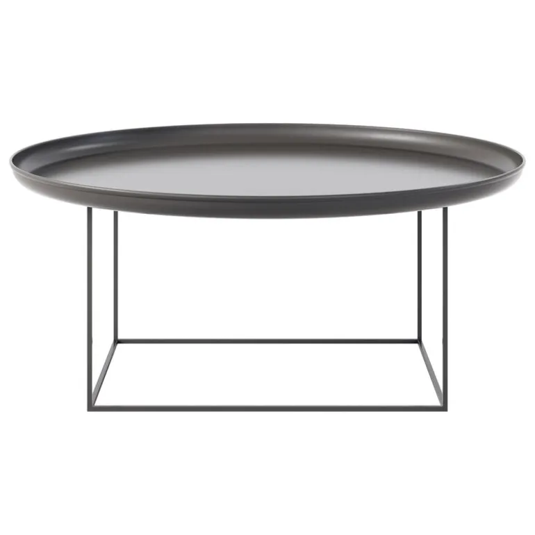 NORR11 Duke coffee table, 90 cm, earth black