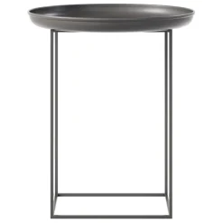 NORR11 Duke side table, 45 cm, earth black