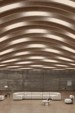 NORR11 Gear coffee table, 37 x 70 cm, chalk