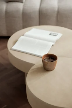 NORR11 Gear coffee table, 37 x 70 cm, chai