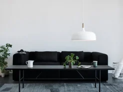 Northern Acorn pendant, white matt