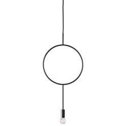 Northern Circle pendant, dark grey