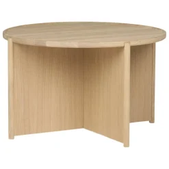 Northern Cling coffee table, small 70 cm, light oiled oak