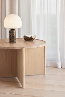 Northern Cling coffee table, small 70 cm, light oiled oak