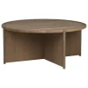 Northern Cling coffee table, large, 90 cm, smoked oak