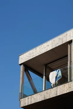 Northern Echo throw, 130 x 170 cm, blue