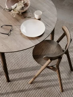 Northern Expand dining table, 120 cm, extendable, smoked oak