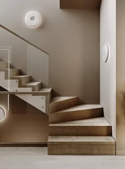 Northern Glint wall lamp, white