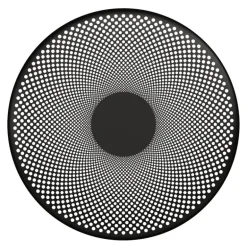 Northern Glint wall lamp, black