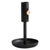 Northern Granny candle holder, 16 cm, black