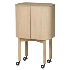 Northern Loud bar cabinet, light oak