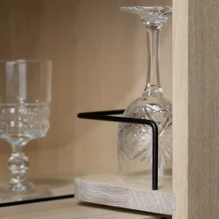 Northern Loud bar cabinet, light oak