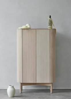 Northern Loud cabinet,tall, light oak