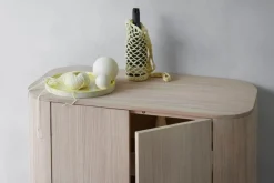 Northern Loud cabinet,tall, light oak