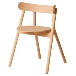 Northern Oaki dining chair, light oak