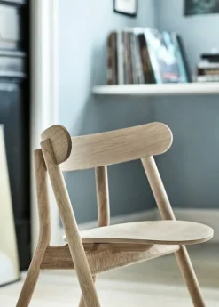Northern Oaki dining chair, light oak