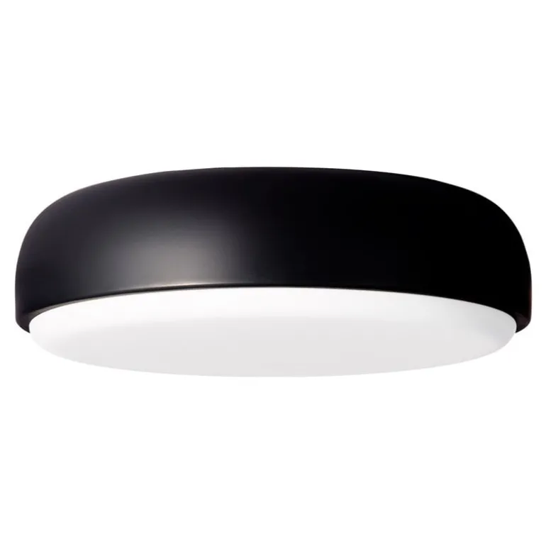 Northern Over Me wall/ceiling lamp, 50 cm, black matt