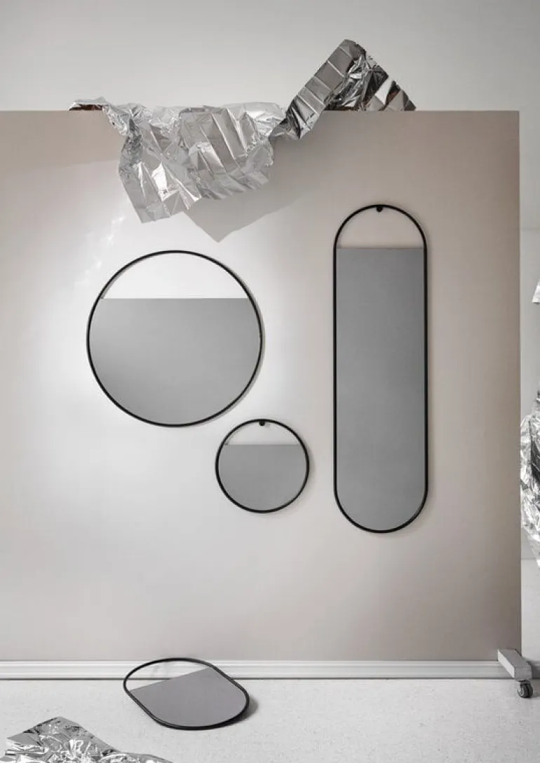 Northern Peek mirror, oval, small