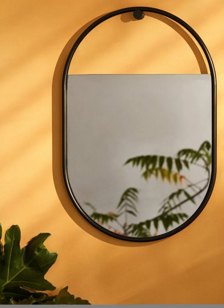 Northern Peek mirror, oval, small