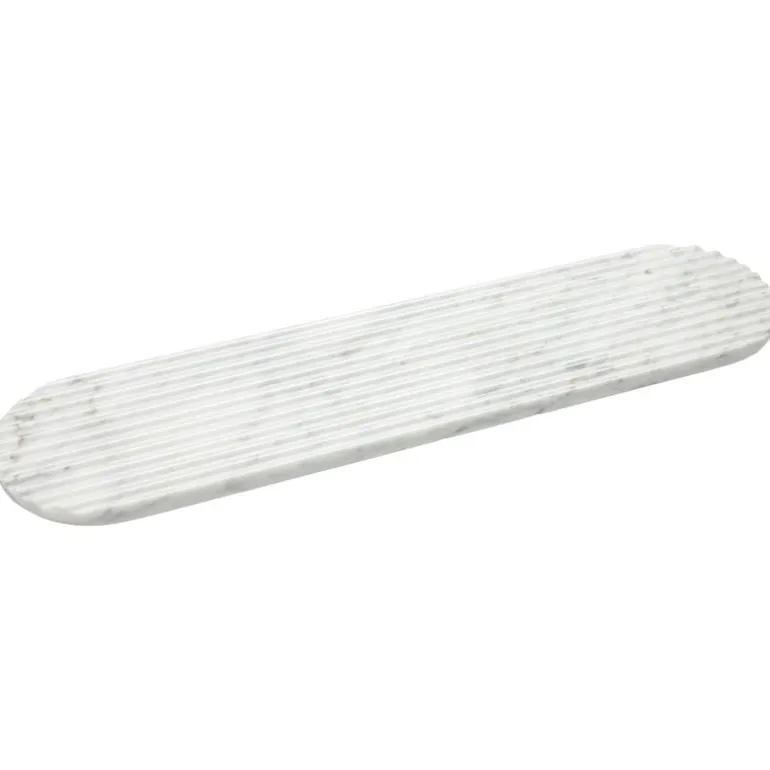 Northern Podium board, 65 cm, mixed white marble