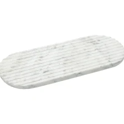 Northern Podium board, 40 cm, mixed white marble