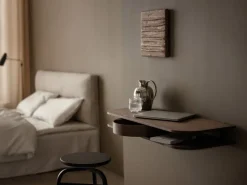 Northern Valet wall console, smoked oak