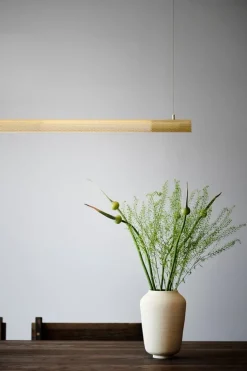 NUAD Radent pendant lamp 135 cm, brass