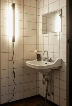 NUAD Radent wall lamp 70 cm, black