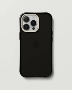 Nudient Form Case for iPhone, clear black