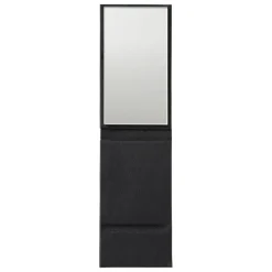 Nuori Hideaway mirror, black