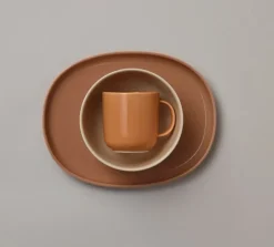 Nuppu Junior tableware set, cloudberry