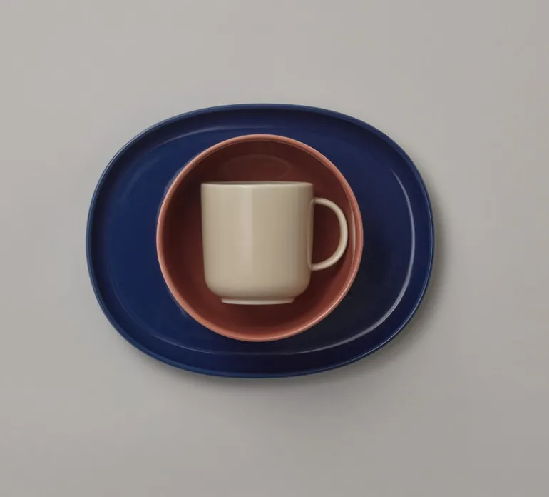 Nuppu Junior tableware set, berry smoothie