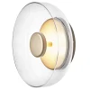 Nuura Blossi wall/ceiling lamp, Nordic gold - clear