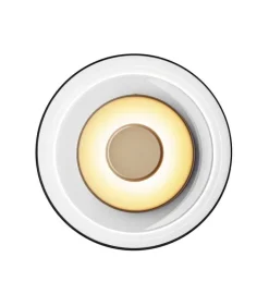 Nuura Blossi wall/ceiling lamp, Nordic gold - clear