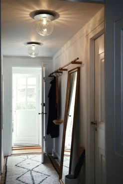 Nuura Liila 1 wall/ceiling lamp, large, silver - optic clear