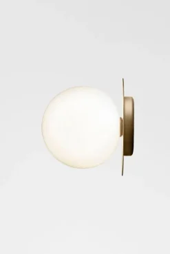 Nuura Liila 1 wall/ceiling lamp, large, gold - opal