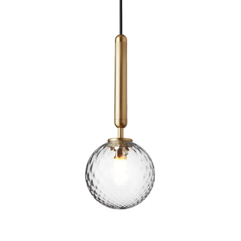 Nuura Miira 1 pendant, brass - optic clear