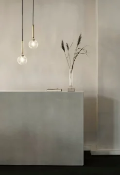 Nuura Miira 1 pendant, brass - optic clear