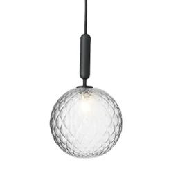 Nuura Miira 1 pendant, large, rock grey - optic clear