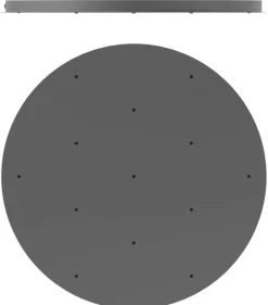 Nuura Miira 13 pendant, rock grey - optic clear