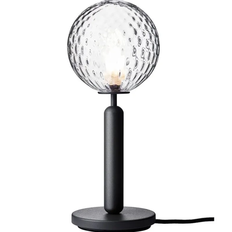 Nuura Miira table lamp, rock grey - optic clear