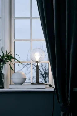 Nuura Miira table lamp, rock grey - optic clear