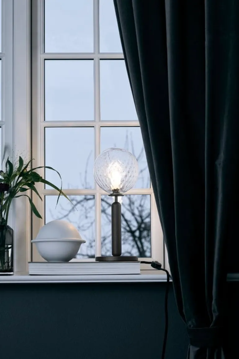 Nuura Miira table lamp, rock grey - optic clear