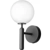 Nuura Miira wall lamp, rock grey - opal white