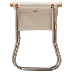 Nychair X Nychair X ottoman, beech - white