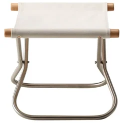 Nychair X Nychair X ottoman, beech - white
