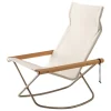 Nychair X Nychair X rocking chair, beech - white