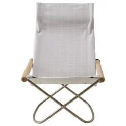 Nychair X Nychair X Shikiri rocking chair, soaped oak - light grey Koshi