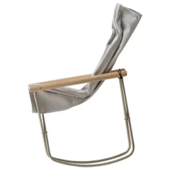 Nychair X Nychair X Shikiri rocking chair, soaped oak - light grey Koshi